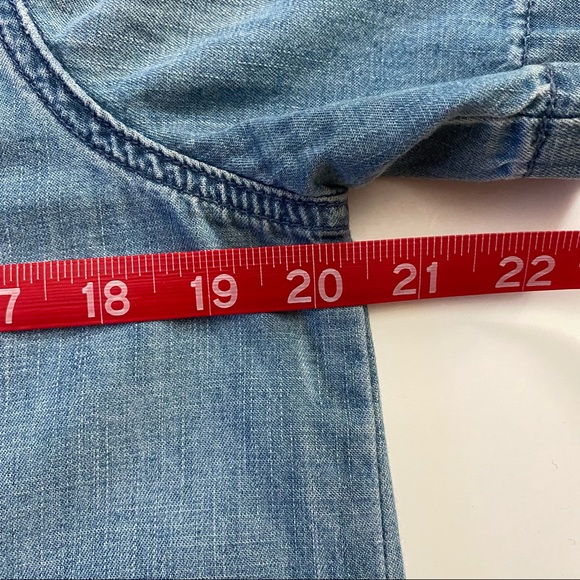 Madewell Denim Tunic Top. Size S - Picture 4 of 11